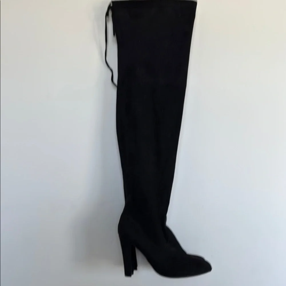 Steve Madden Black Over-the-Knee Women's Boots